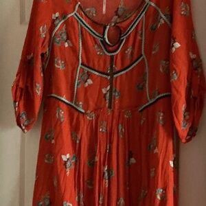 Free People Boho Mini Dress